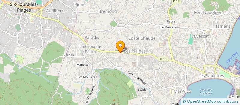 localisation de l'entreprise 518 401 237   LA SEYNE SUR MER