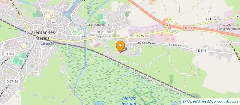 localisation de l'entreprise 518 403 241  à CAEN