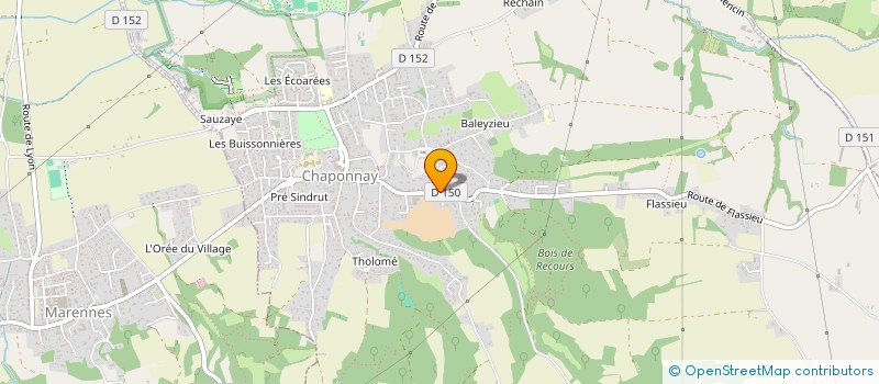 localisation de l'entreprise 518 405 543 à BRON