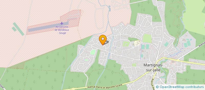 localisation de l'entreprise 518 406 426   MARTIGNAS-SUR-JALLE