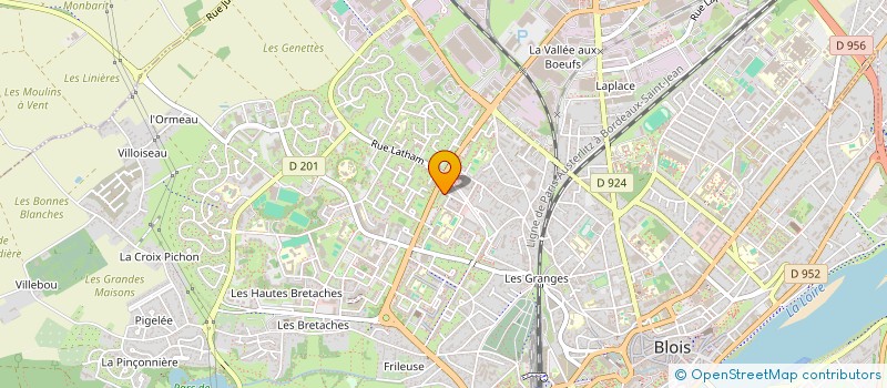 localisation de l'entreprise 518 408 612 à BLOIS