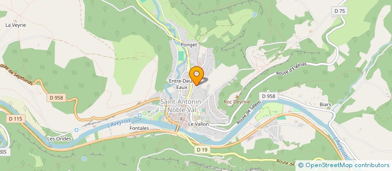 localisation de l'entreprise 518 415 260   SAINT-ANTONIN-NOBLE-VAL