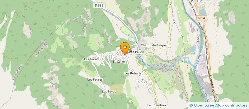 localisation de l'entreprise 518 419 502   CHAMPCELLA