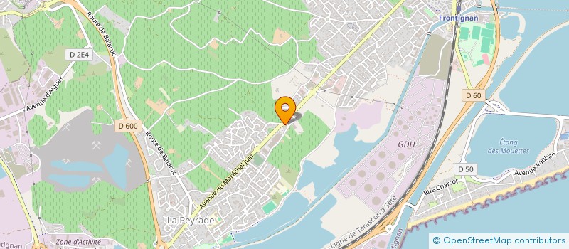 localisation de l'entreprise 518 446 059  à FRONTIGNAN