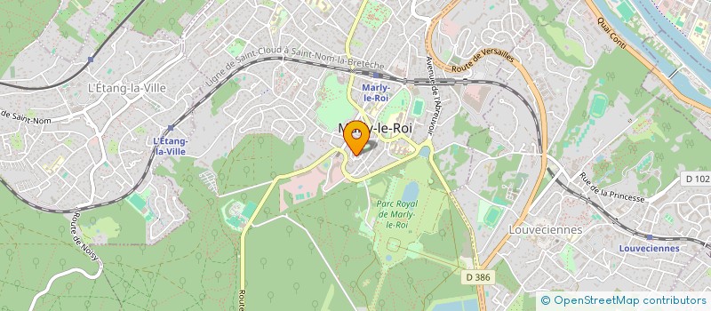 localisation de l'entreprise 518 455 845   MARLY-LE-ROI