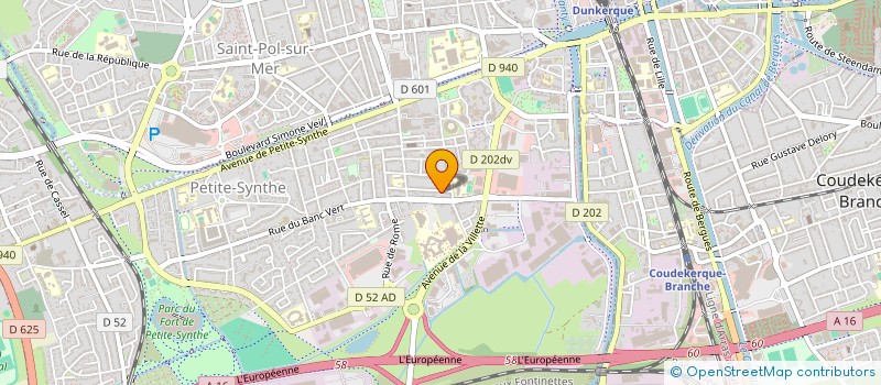 localisation de l'entreprise 518 456 868 à DUNKERQUE