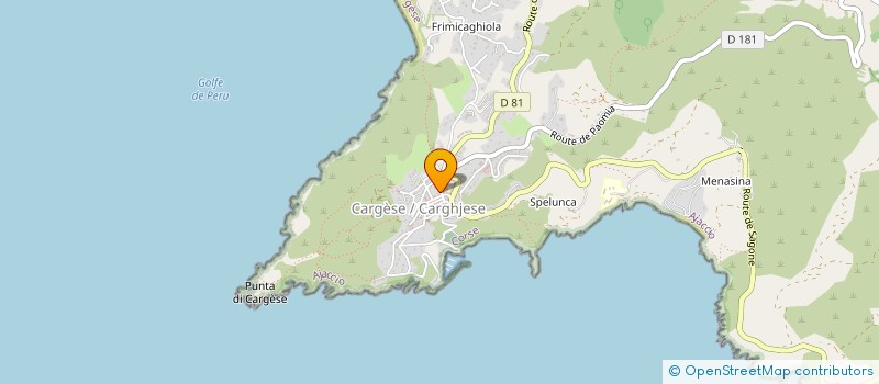 localisation de l'entreprise 518 461 488   CARGESE