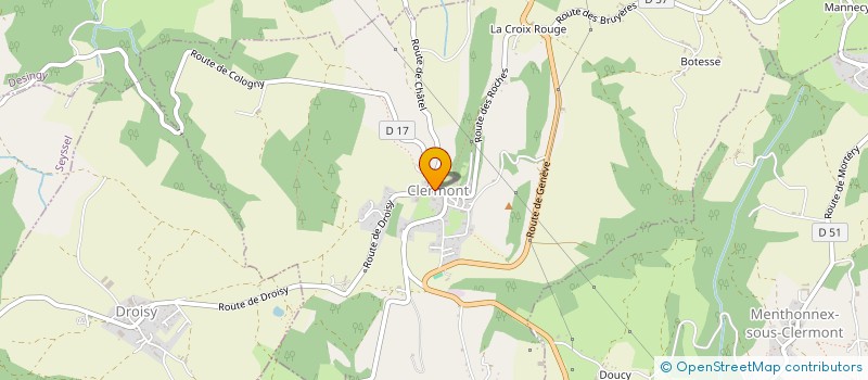 localisation de l'entreprise 518 473 673   CLERMONT