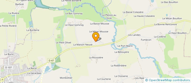 localisation de l'entreprise 518 481 049   RETIERS