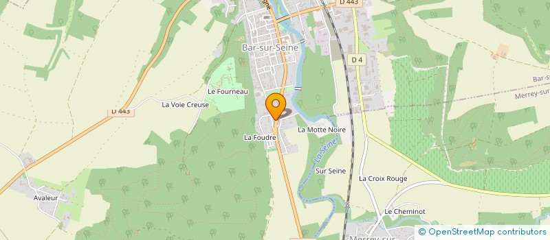 localisation de l'entreprise 518 488 572   BAR-SUR-SEINE