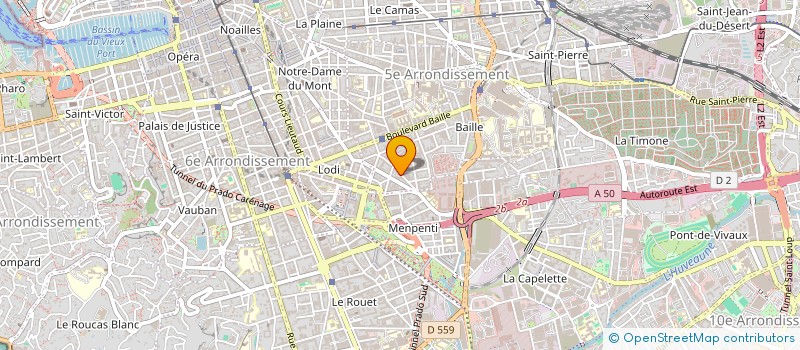 localisation de l'entreprise 518 489 315   MARSEILLE