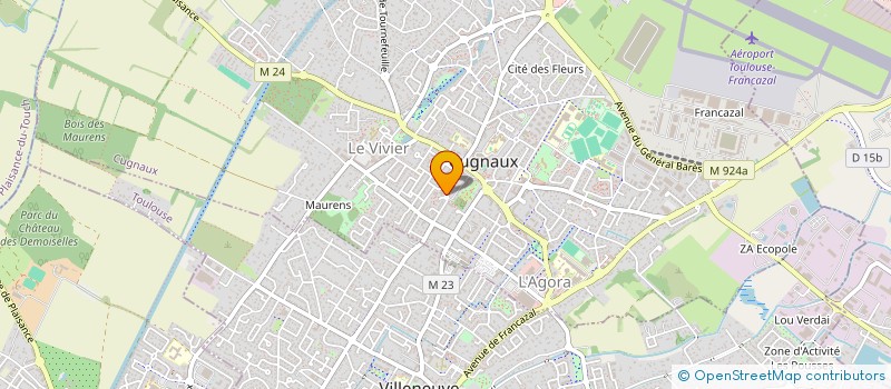 localisation de l'entreprise 518 502 273 à TOULOUSE