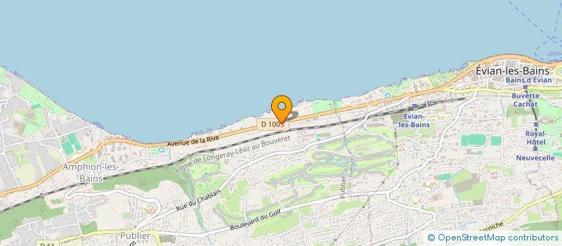 localisation de l'entreprise 518 508 999  à THONON-LES-BAINS