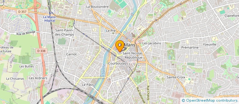 localisation de l'entreprise 518 511 050 à LE MANS