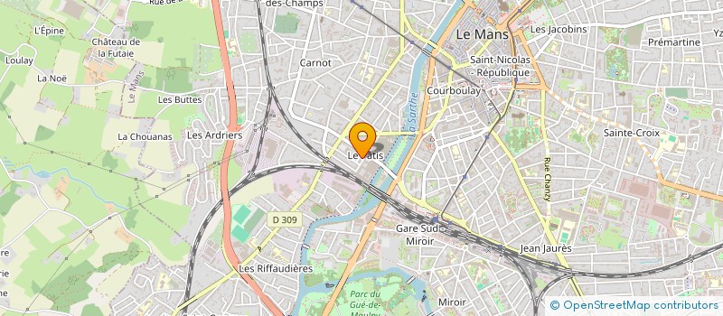 localisation de l'entreprise 518 513 007 à TOULOUSE