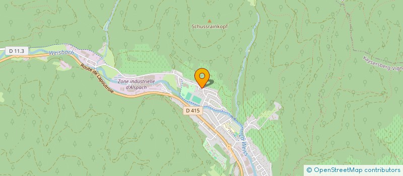 localisation de l'entreprise 518 515 499   KAYSERSBERG VIGNOBLE