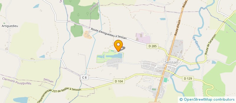 localisation de l'entreprise 518 516 166   MONFERRAN-PLAVES