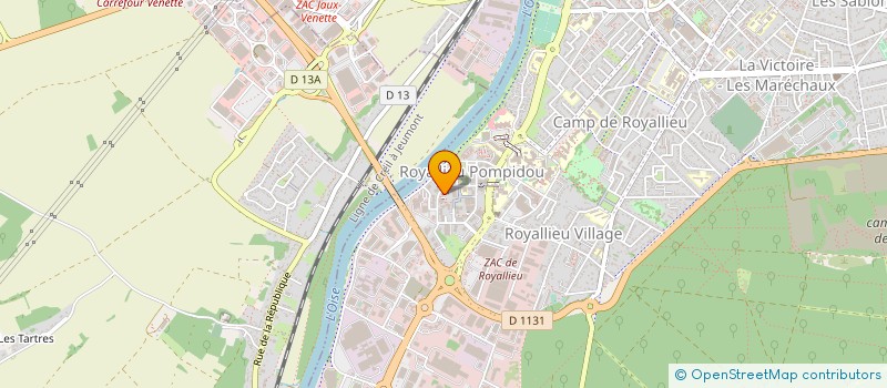 localisation de l'entreprise 518 529 920   COMPIEGNE