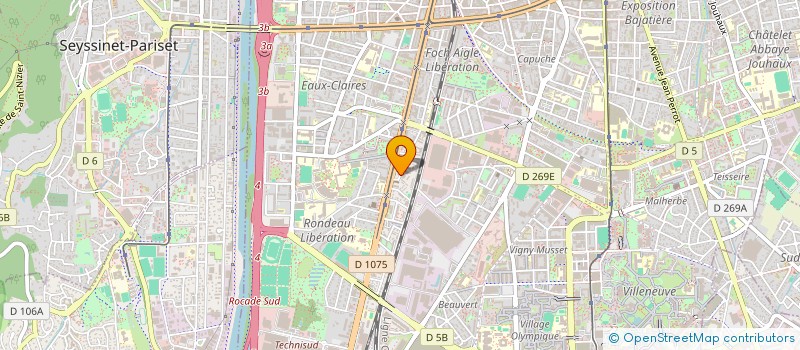 localisation de l'entreprise 518 534 748 à BOULOGNE-BILLANCOURT
