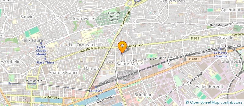 localisation de l'entreprise 518 537 477   LE HAVRE