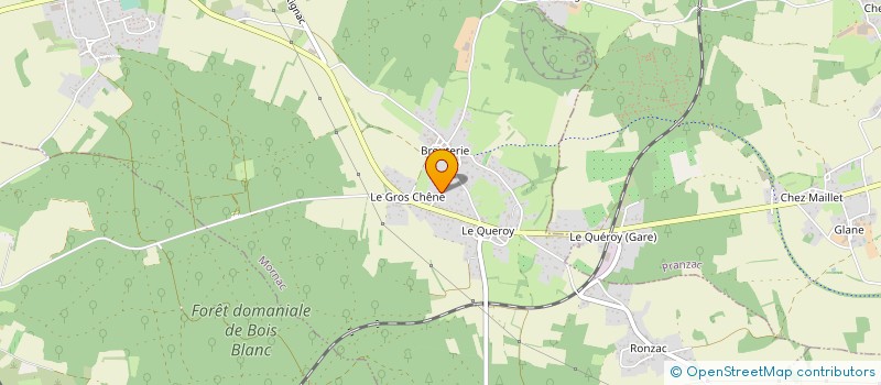 localisation de l'entreprise 518 538 608 à MORNAC