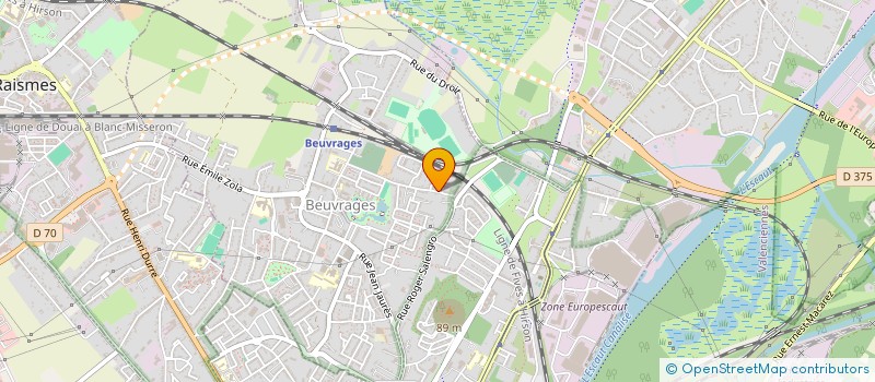 localisation de l'entreprise 518 540 208   BEUVRAGES