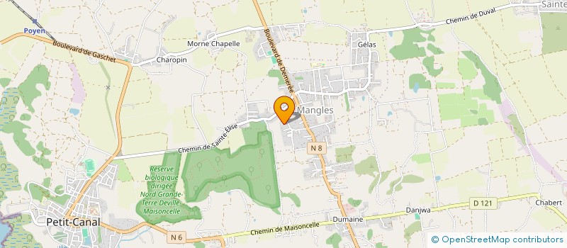 localisation de l'entreprise 518 541 362 à BASSE-TERRE