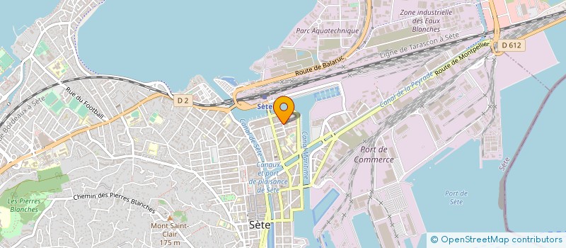 localisation de l'entreprise 518 548 599   BALARUC-LE-VIEUX