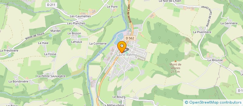 localisation de l'entreprise 518 555 479   SAINT-DENIS-DE-MERE