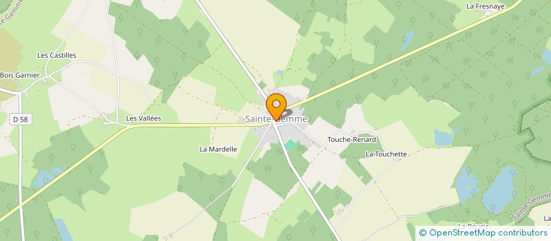 localisation de l'entreprise 518 560 875 à SAINT-BENOIT-DU-SAULT