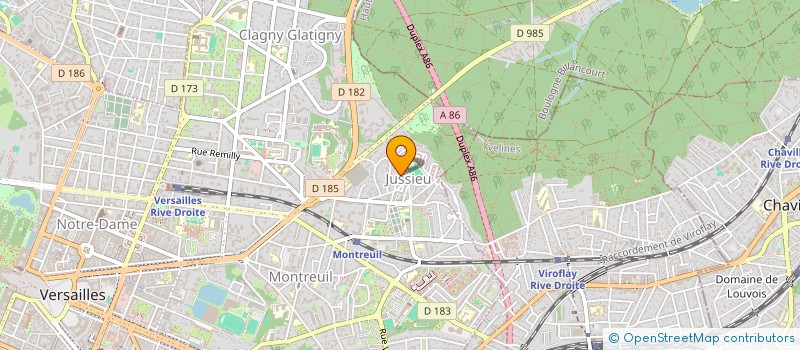 localisation de l'entreprise 518 565 411  à VERSAILLES