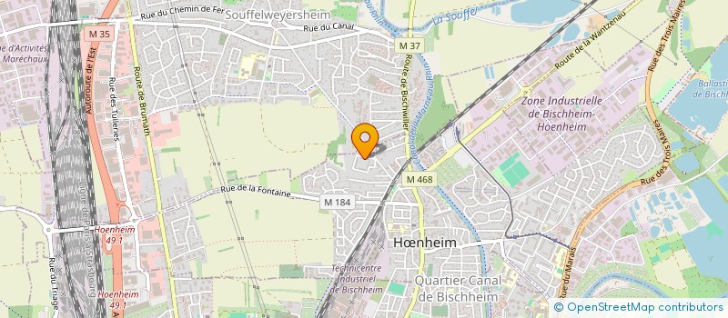 localisation de l'entreprise 518 583 877   HNHEIM