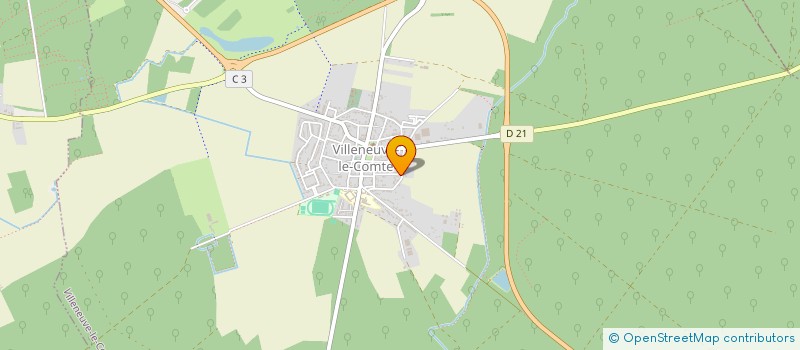 localisation de l'entreprise 518 589 874 à BEVILLE-LE-COMTE