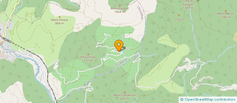 localisation de l'entreprise 518 590 708   L'ESCARENE