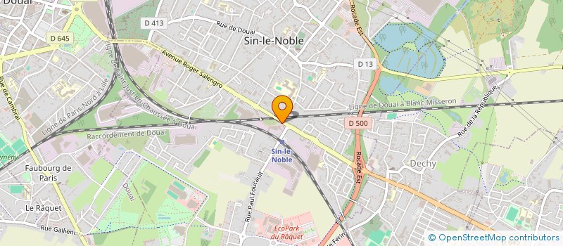 localisation de l'entreprise 518 592 563   MARLY