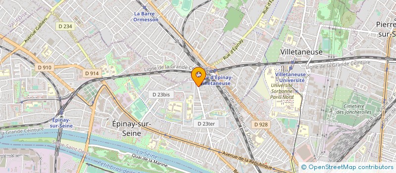localisation de l'entreprise 518 632 450 à EPINAY-SUR-SEINE