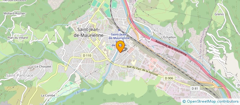 localisation de l'entreprise 518 633 581   SAINT-JEAN-DE-MAURIENNE