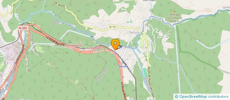 localisation de l'entreprise 518 634 084 à LES HOUCHES