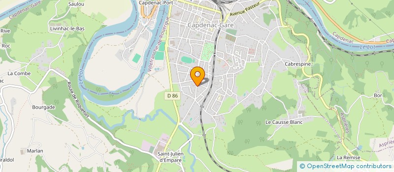 localisation de l'entreprise 518 648 043 à VILLENEUVE-LES-BEZIERS