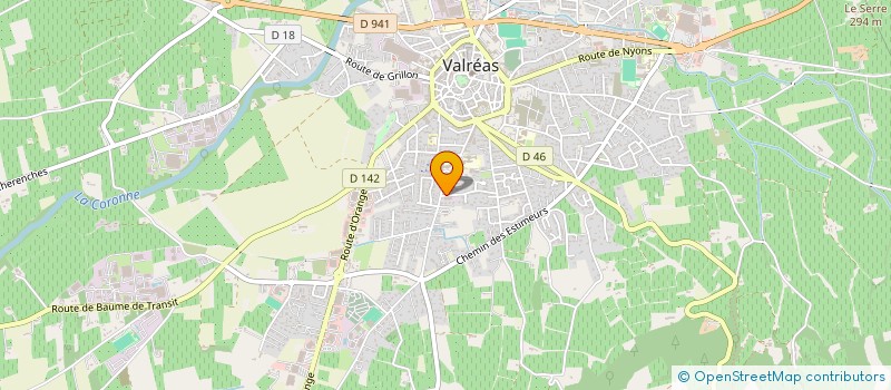 localisation de l'entreprise 518 665 484  à VALREAS