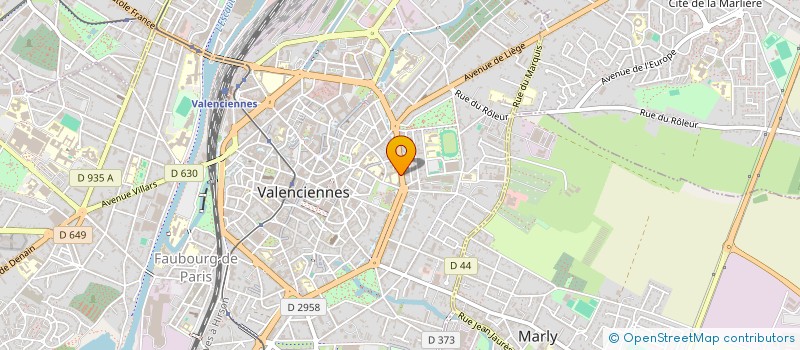 localisation de l'entreprise 518 681 077 à VALENCIENNES