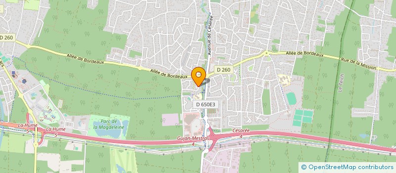 localisation de l'entreprise 518 683 255 à CHANTILLY