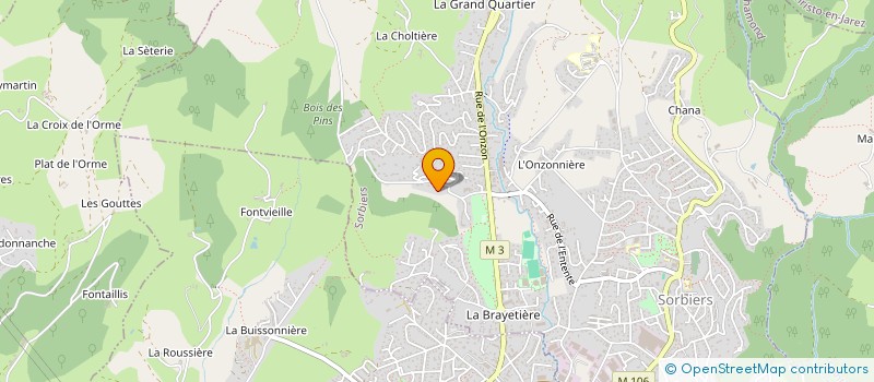 localisation de l'entreprise 518 683 875 à SAINT-ROMAIN-AU-MONT-D'OR