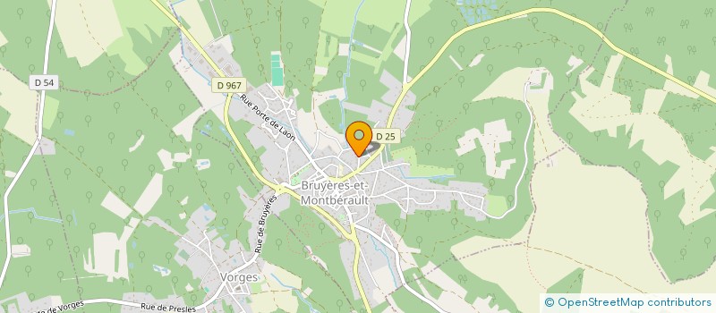 localisation de l'entreprise 518 731 377   VORGES