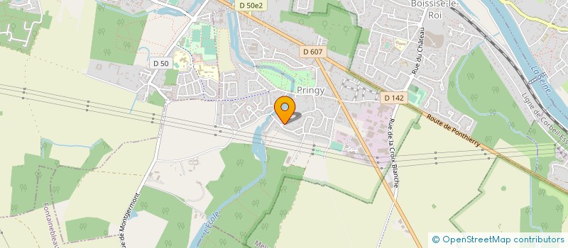 localisation de l'entreprise 518 736 830   PRINGY