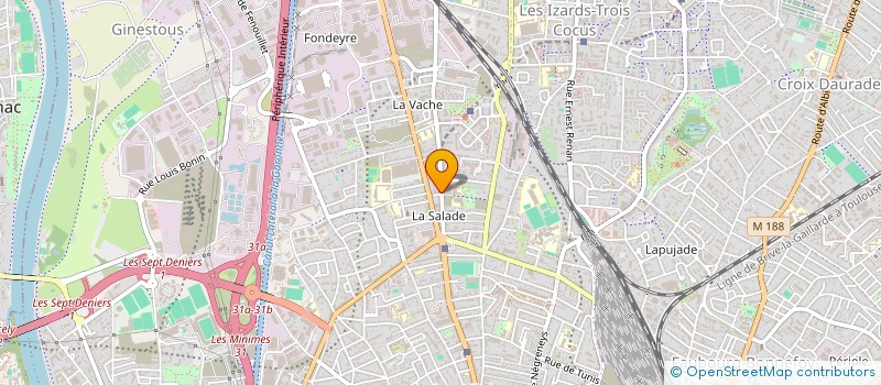 localisation de l'entreprise 518 749 510   TOULOUSE