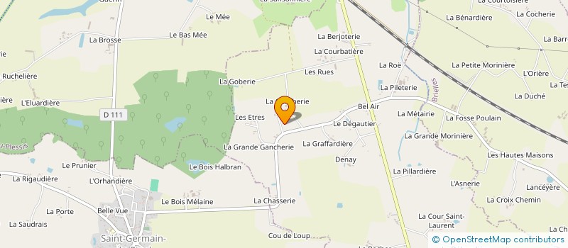 localisation de l'entreprise 518 756 242   GENNES-SUR-SEICHE