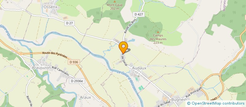 localisation de l'entreprise 518 790 951   AUDAUX