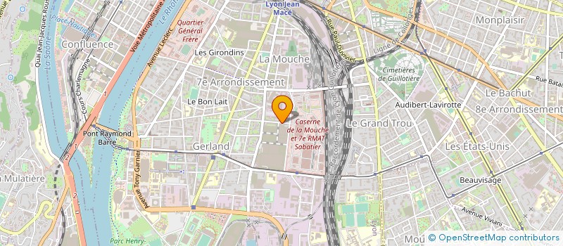 localisation de l'entreprise 518 795 489   LYON