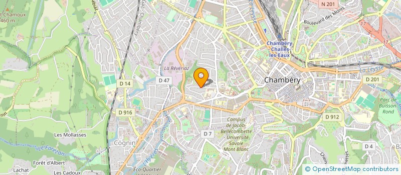 localisation de l'entreprise 518 843 875 à CHAMBERY